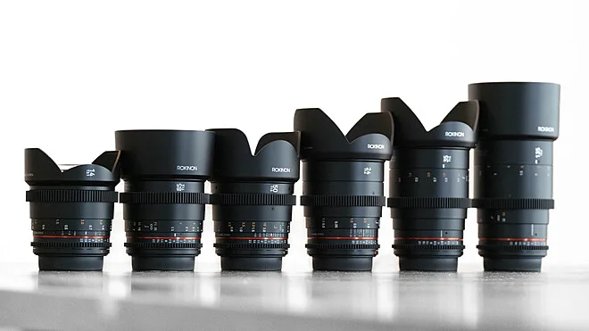 Cinema lens kit