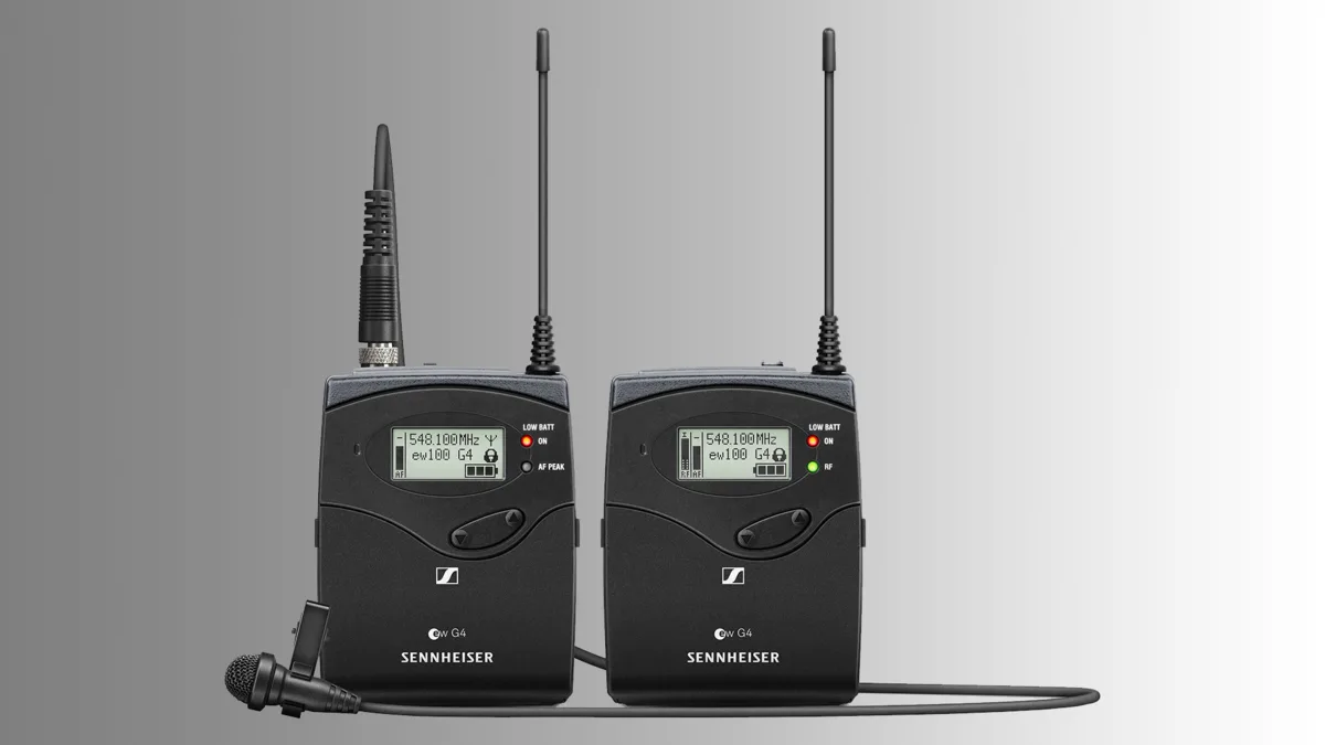 Sennheiser wireless lavalier kit